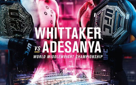 ห้ามพลาด!!!ศึก UFC 243: Whittaker vs. Adesanya
